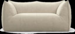 Cream slouchy sofa