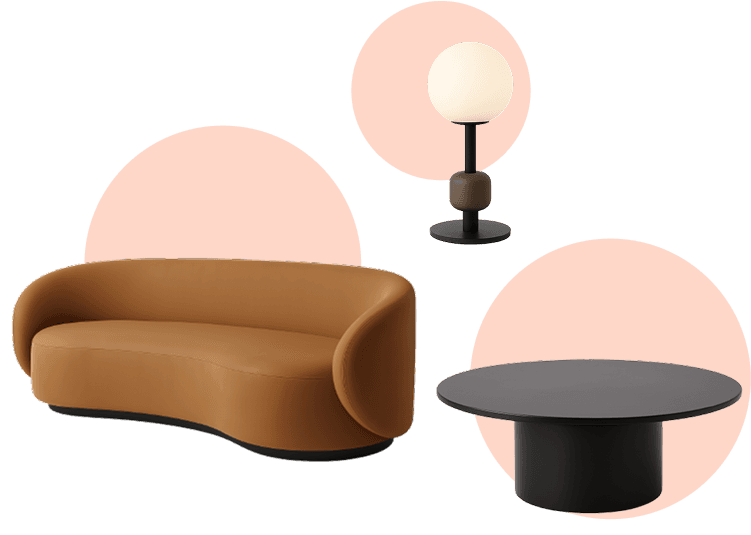 Choose furniture from any retailer