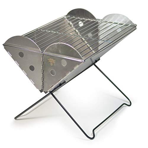 UCO Flatpack Portable Stainless Steel Grill