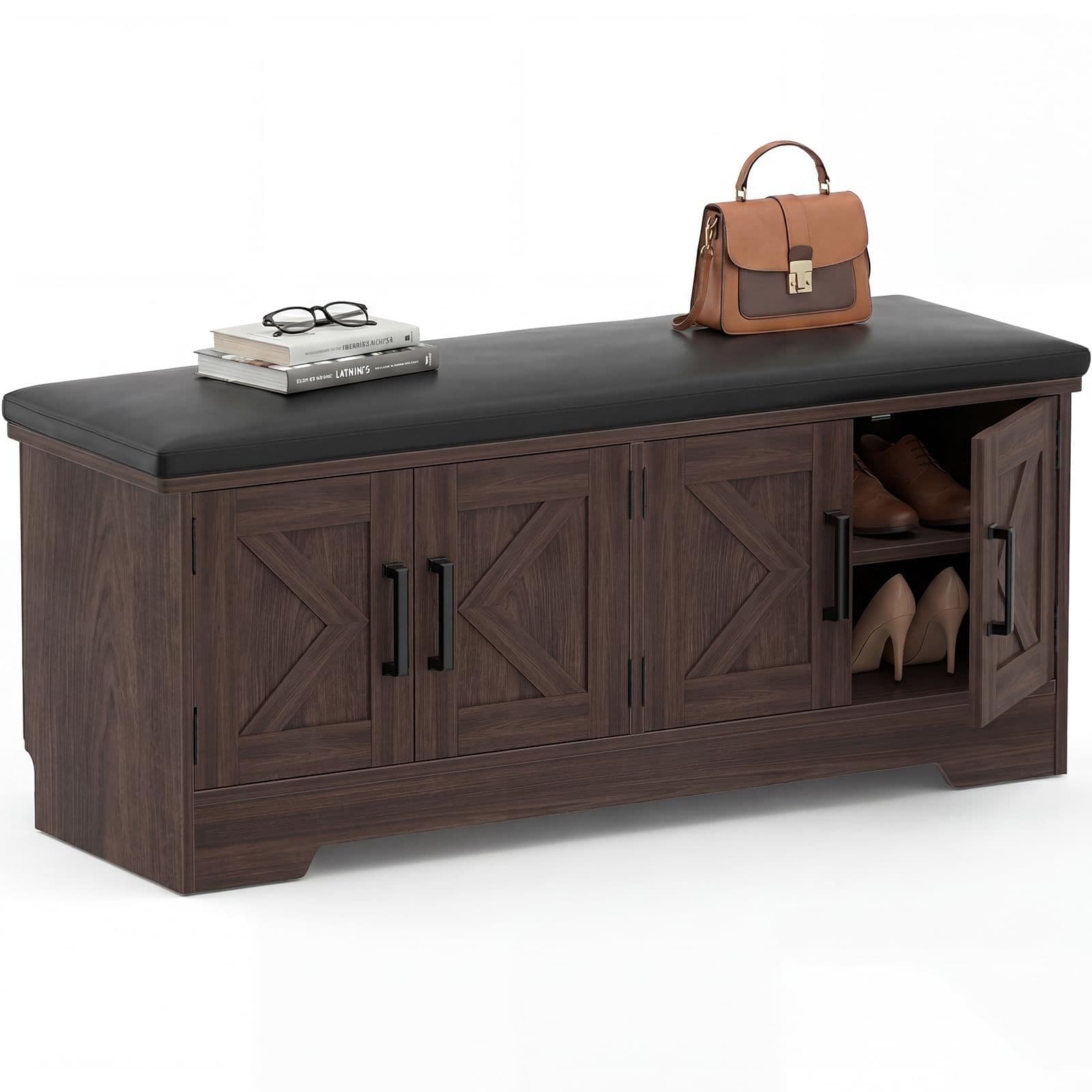 Lucy Storage Bench With Shoe Rack