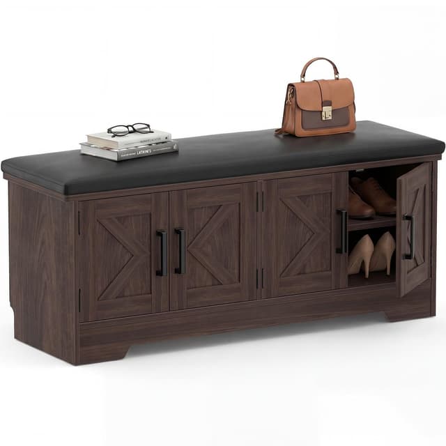 Lucy Storage Bench With Shoe Rack