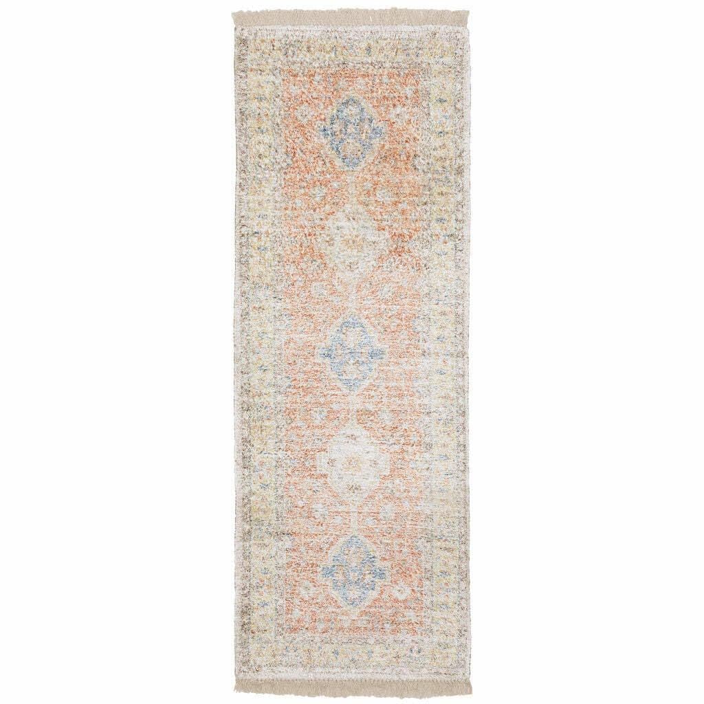 Stain Resistant Oriental Hand Loomed Area Rug
