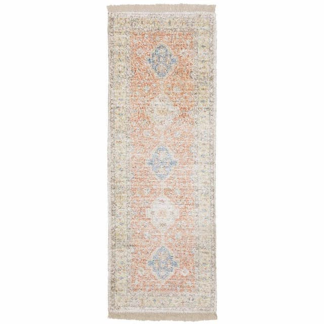 Stain Resistant Oriental Hand Loomed Area Rug