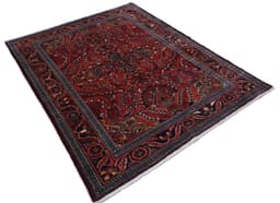 Sarouk Authentic Persian Area Rug (4x6)