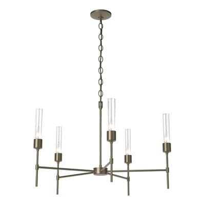 Hubbardton Forge Modern Hand-Forged Iron Chandelier