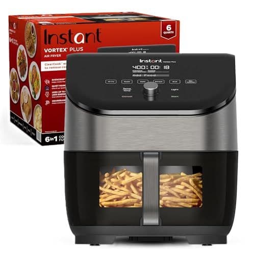 Instant Pot Vortex Plus 6-quart 6-in-1 Air Fryer Oven With Clearcook