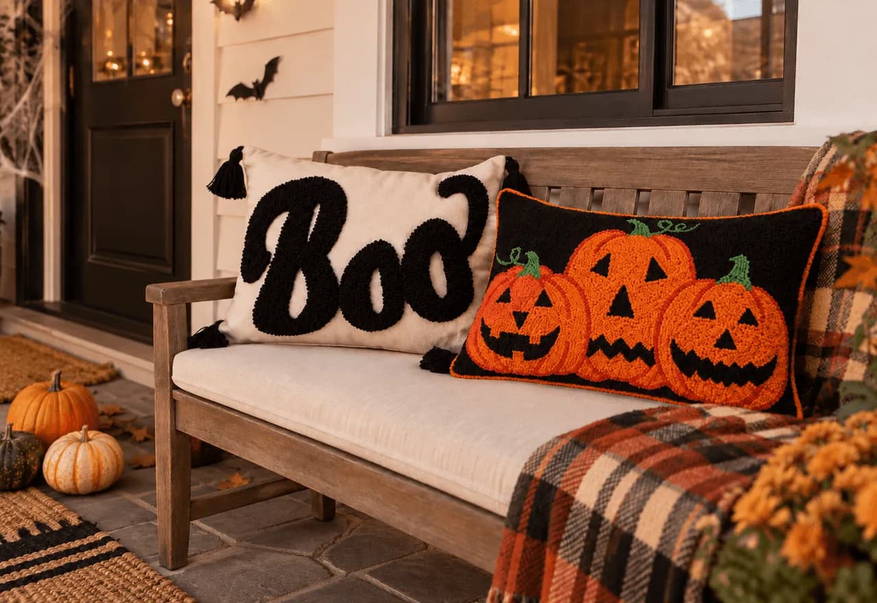 Sofa So Spooky: Halloween Throw Pillows