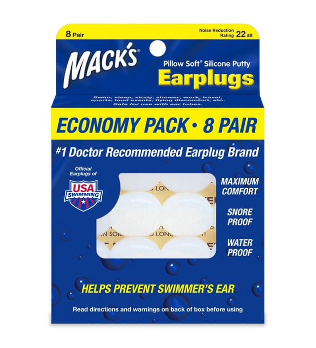 Mack's Pillow Soft Silicone Earplugs