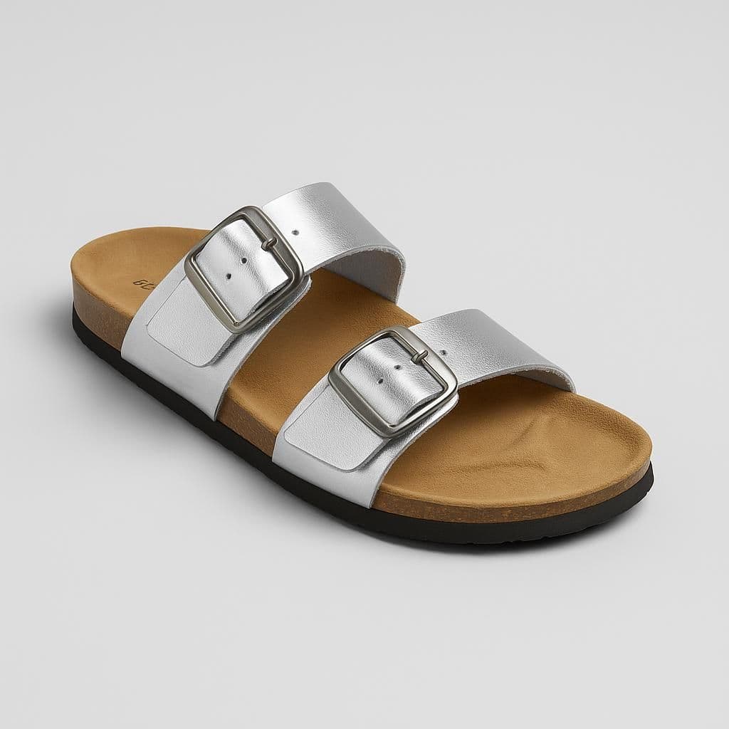 Universal Thread Devin Two Band Footbed Sandals