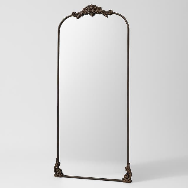Antok Arched Full Length Floor Mirror 71" x 32"