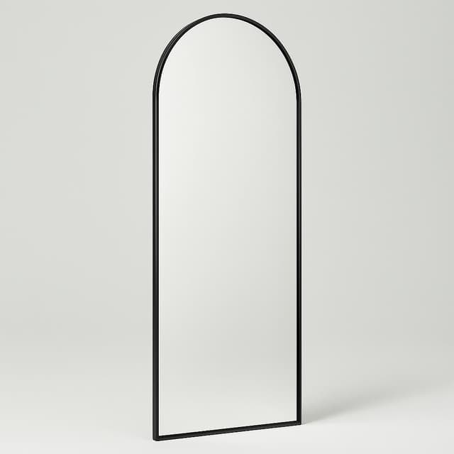 Easly Aluminum Alloy Framed Arched Mirror