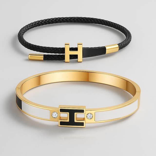 Hothink H Bracelet Set