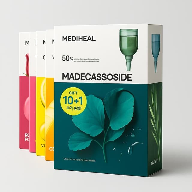 MEDIHEAL Essential Mask Variety Pack (10-Pack)