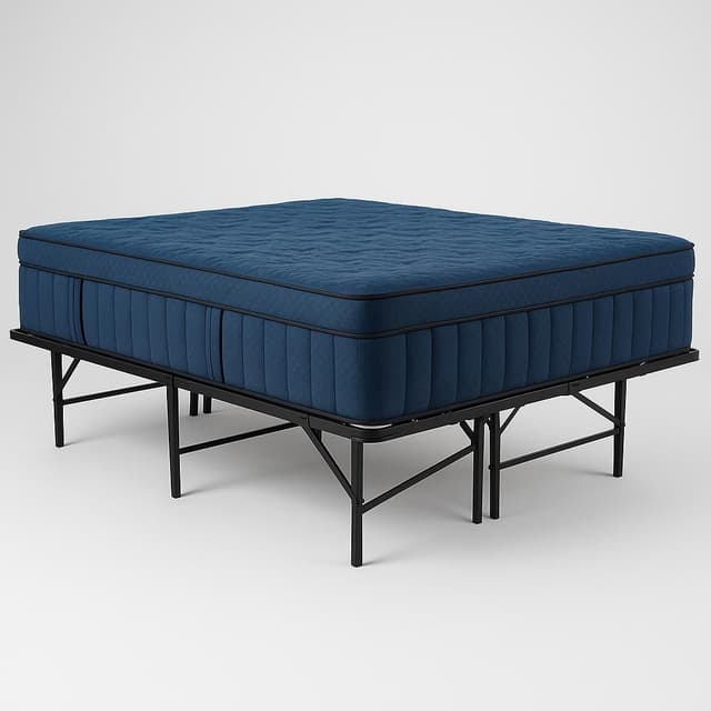 Brooklyn Bedding High Rise Platform Bed
