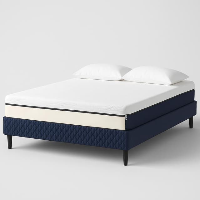 Silk & Snow Platform Bed