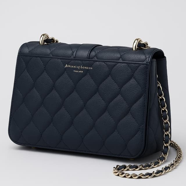 Aspinal of London Lottie Quilted Crossbody Bag