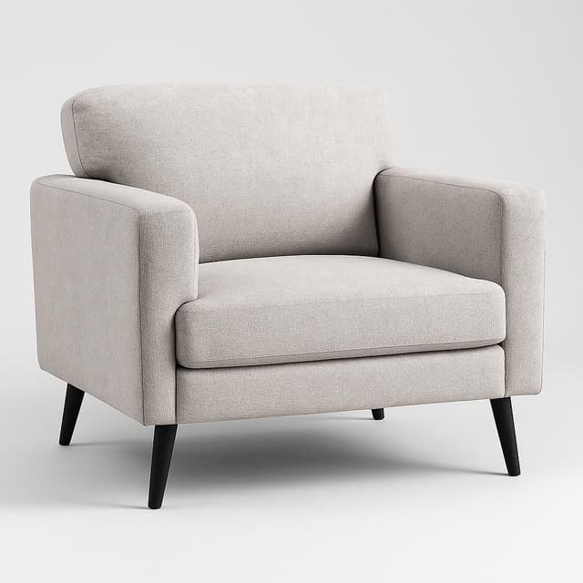 CDCASA Oversized Mid Century Modern Chair