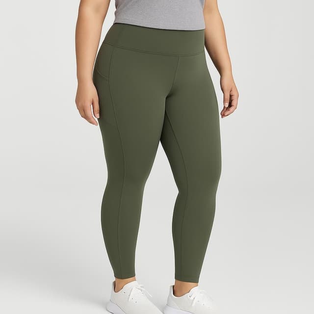 Colorfulkoala High-Waisted Yoga Pants 7/8 Length