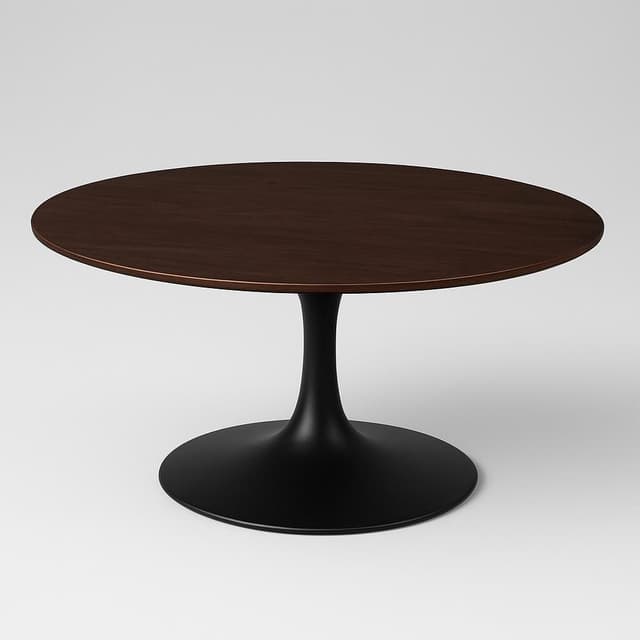 Modway Lippa 36" Round Wood Coffee Table