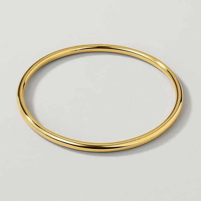 Mejuri Slim Bangle Gold Vermeil