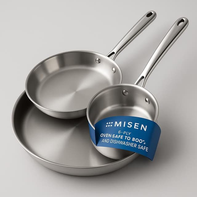 Misen 5-Ply Stainless Steel Cookware Set
