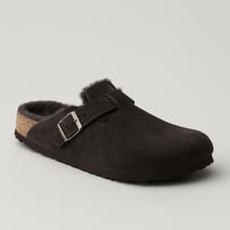 Birkenstock Boston Shearling Lined Suede Clog