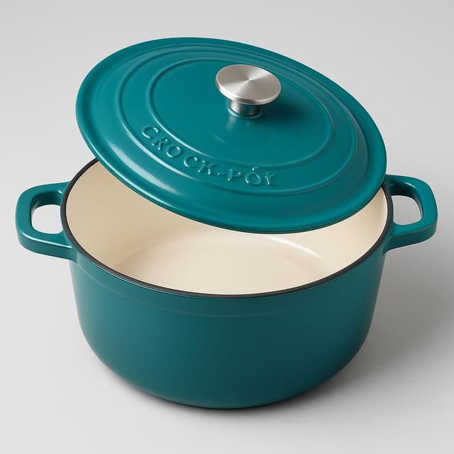 Ciwete Enameled Cast Iron Dutch Oven 6-Quart