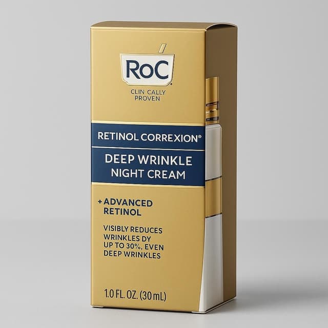 RoC Retinol Correxion Deep Wrinkle Night Cream 1 oz