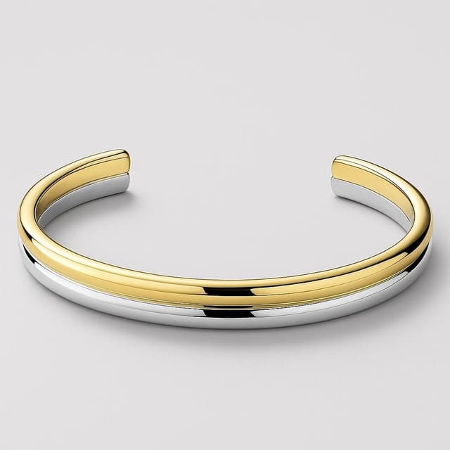 Ana Luisa Bangle Bracelet Silver