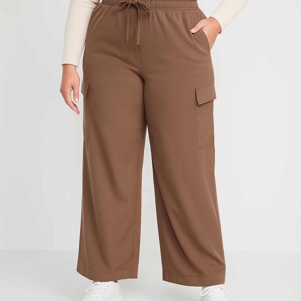 Old Navy High-Waisted StretchTech Wide-Leg Pants