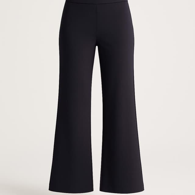 Quince Ultra-Stretch Ponte Wide Leg Pants