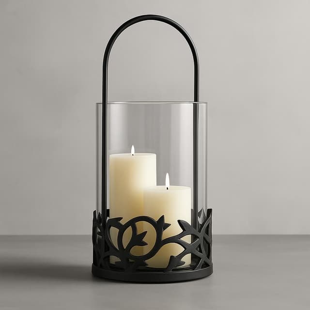 Pottery Barn Palmer Hurricane Candle Holder