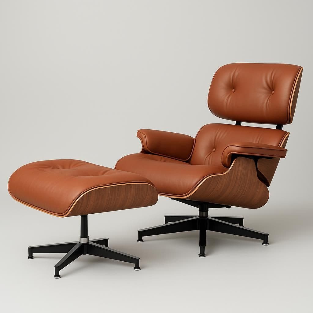 CurverK A+ Taller Ultra Premium Imus Lounge Chair and Ottoman
