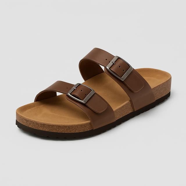 Cushionaire Luna Cork Footbed Sandal
