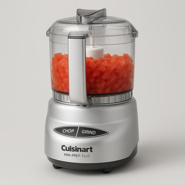 NEW Cuisinart DLC-2A Mini Prep Plus Food Processor Compact 3-Cup Chopper Silver