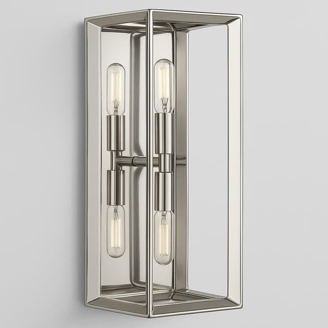 Savoy House Payton 2-Light 15.5-inch Wall Sconce Polished Nickel