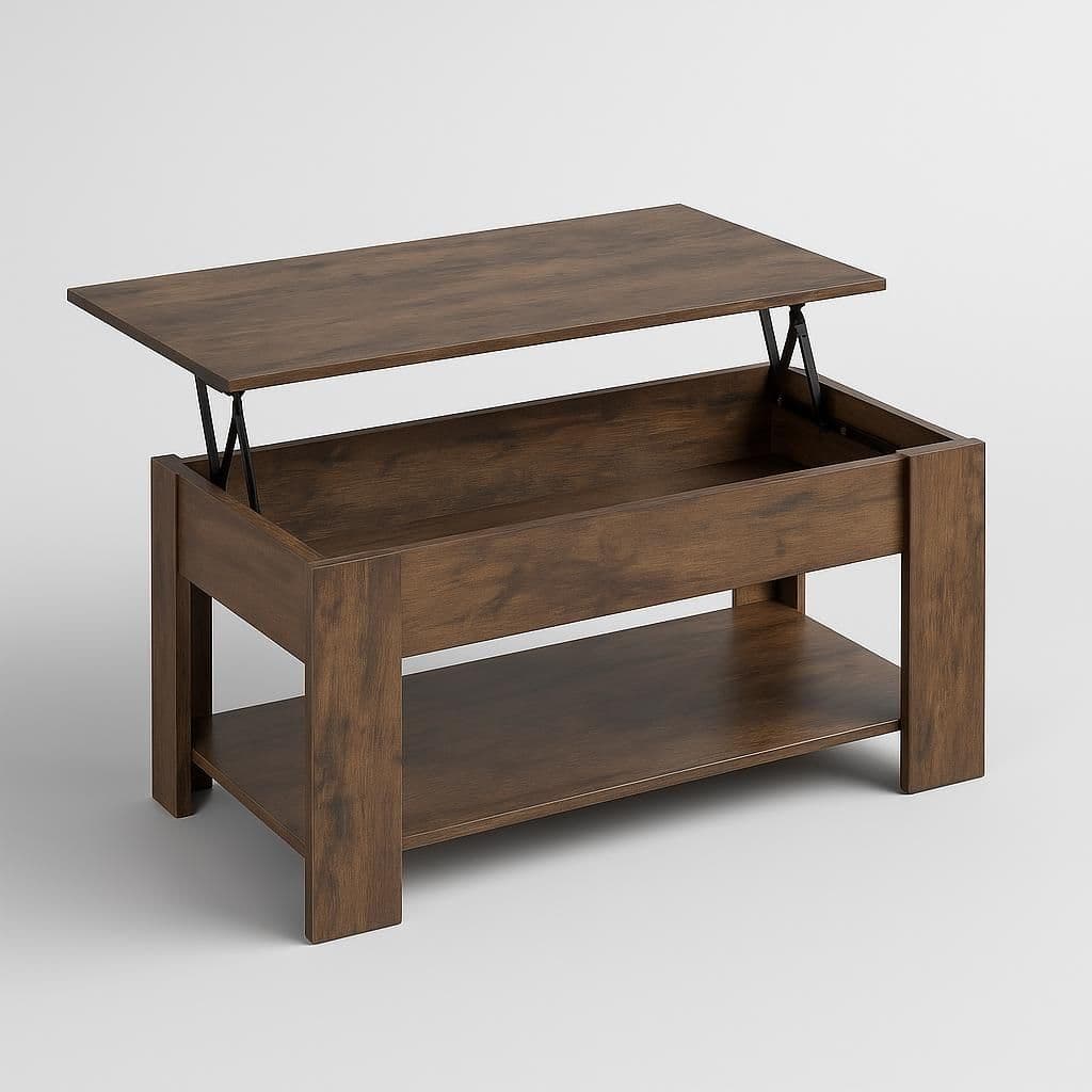 FDW 39in Lift-Top Coffee Table with Hidden Storage