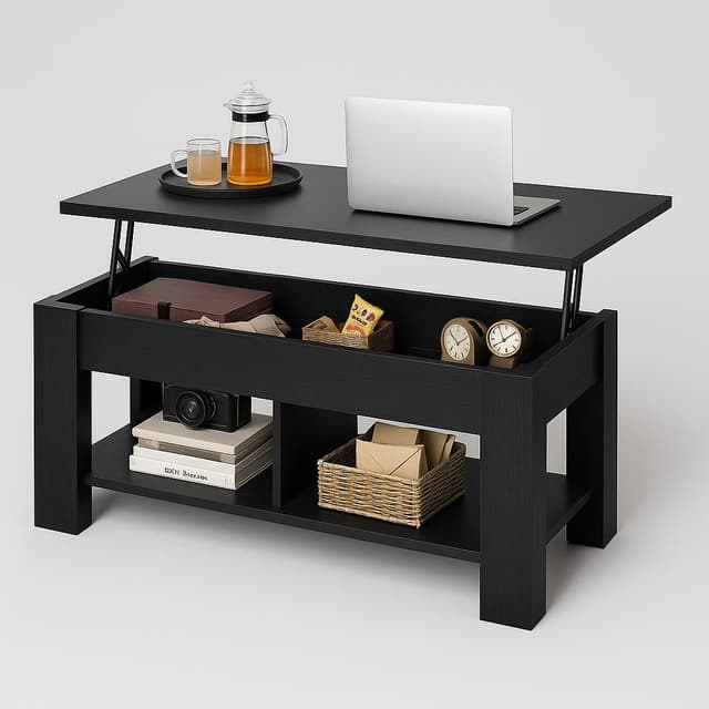 Millwood Pines Sparta Lift-Top Storage Coffee Table