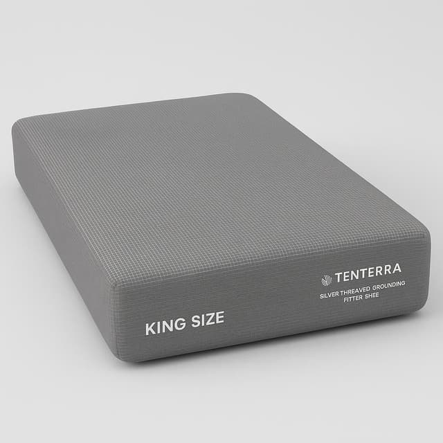 Tenterra Silver-Threaded Grounding Fitted Sheet