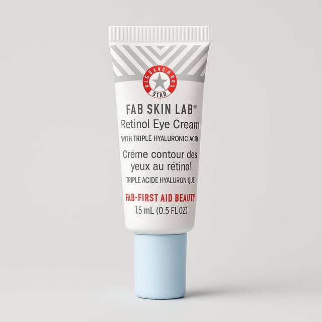 First Aid Beauty FAB Skin Lab Retinol Eye Cream with Triple Hyaluronic Acid