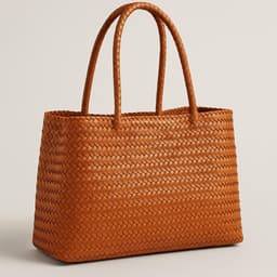 Madewell Handwoven Leather Tote