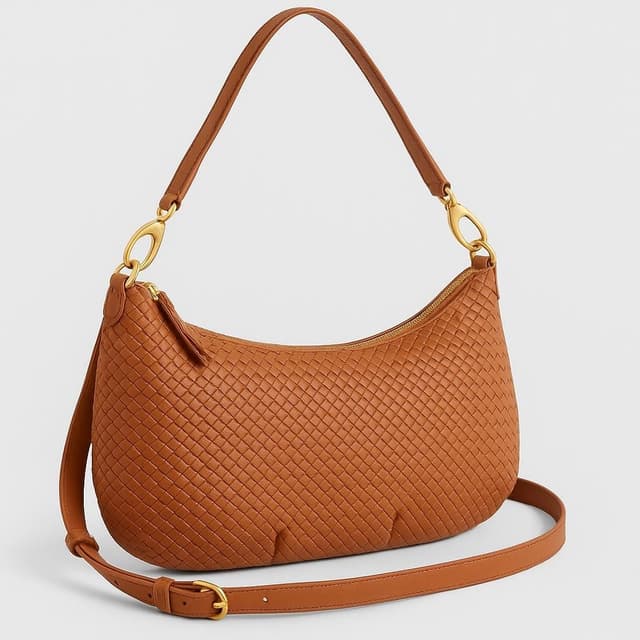 Quince Handwoven Slouchy Shoulder Bag