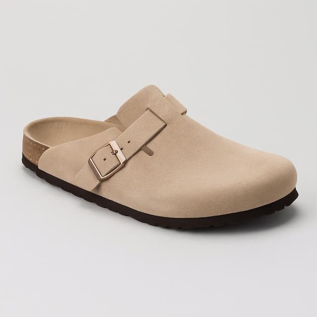 KIDMI Genuine Suede Clogs