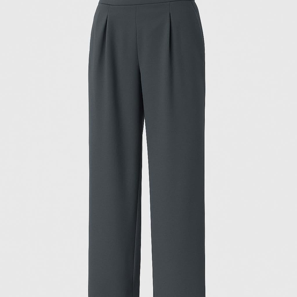 Uniqlo Wide-Fit Pleated Pants