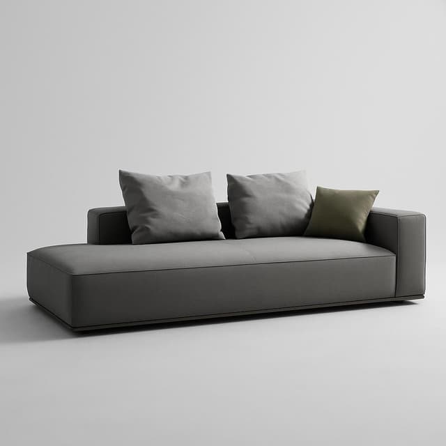 Andy Furniture Togo-Inspired 3-Seater Sofa