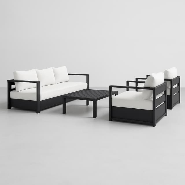 Modway Tahoe 4-Piece Patio Set