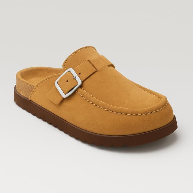 Cushionaire Hobby Suede Clog