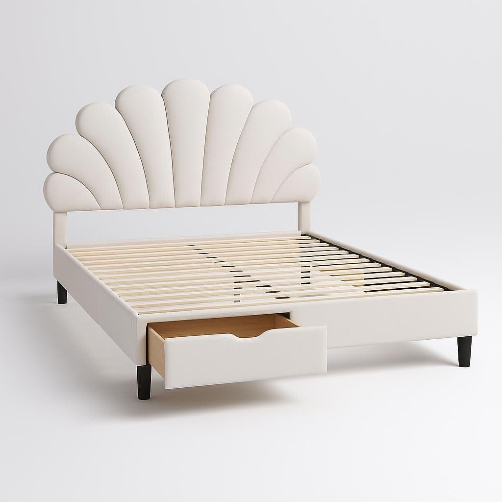 DHP Maven Upholstered Platform Bed with Storage