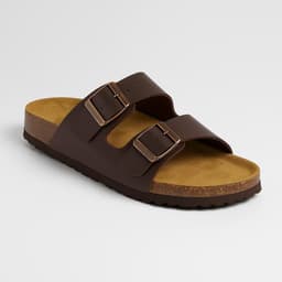 CUSHIONAIRE Lane Cork Footbed Sandal