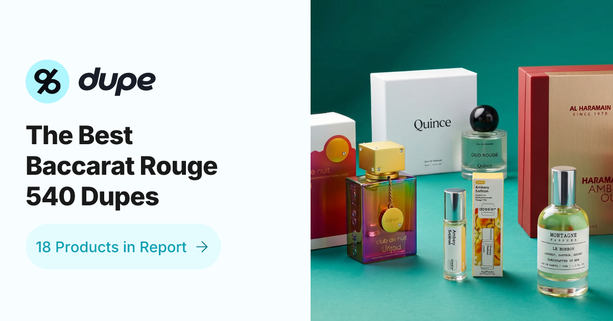 The Best Baccarat Rouge 540 Dupes | Dupe.com